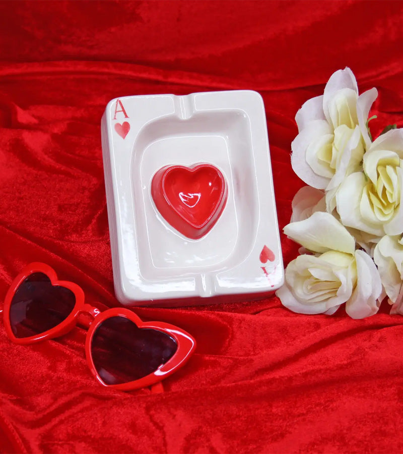 Cendrier As de coeur