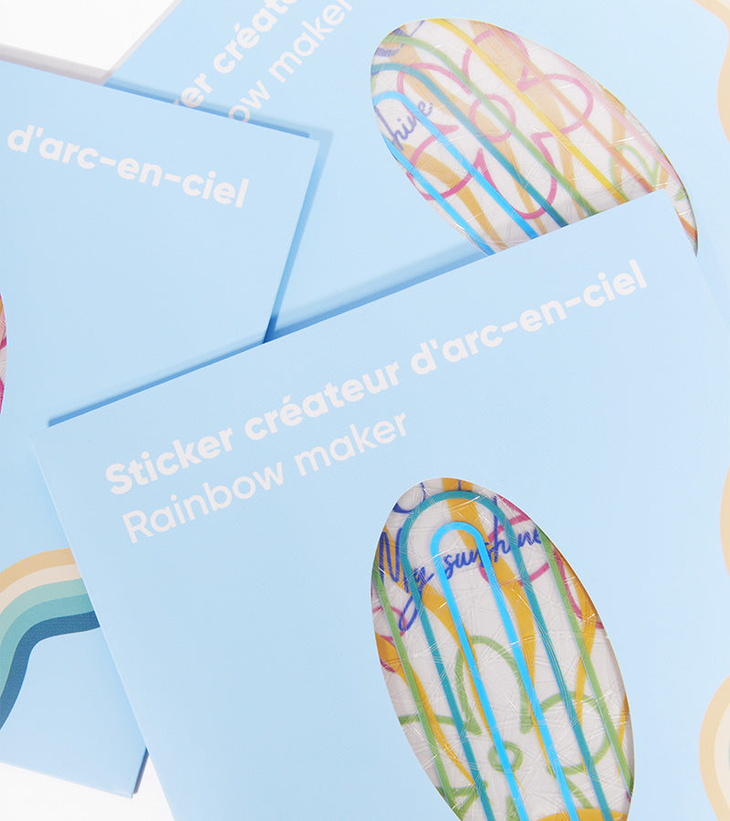 Pack de 3 stickers créateurs d’arc-en-ciel
