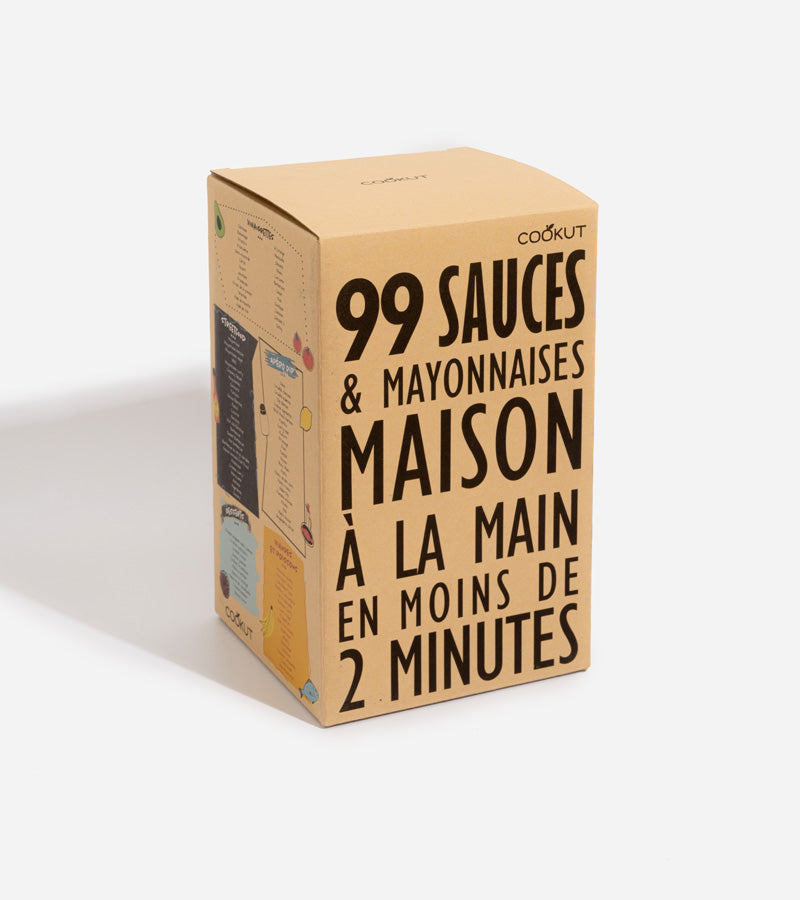 Shaker pour 99 sauces maison Cookut