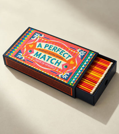 Caja de cerillas XXL - A perfect match
