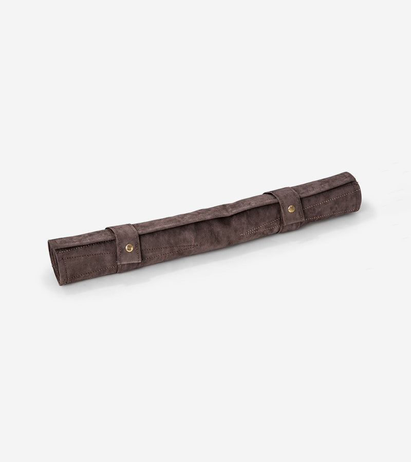 Backgammon de voyage en cuir