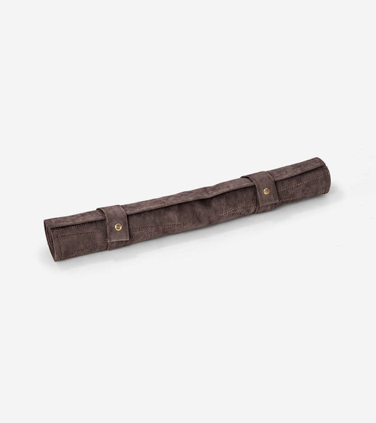 Backgammon de voyage en cuir