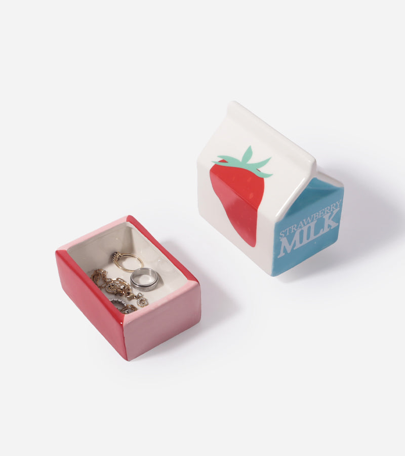 Boîte à bijoux brique de lait
