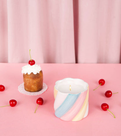 Bougie marshmallow