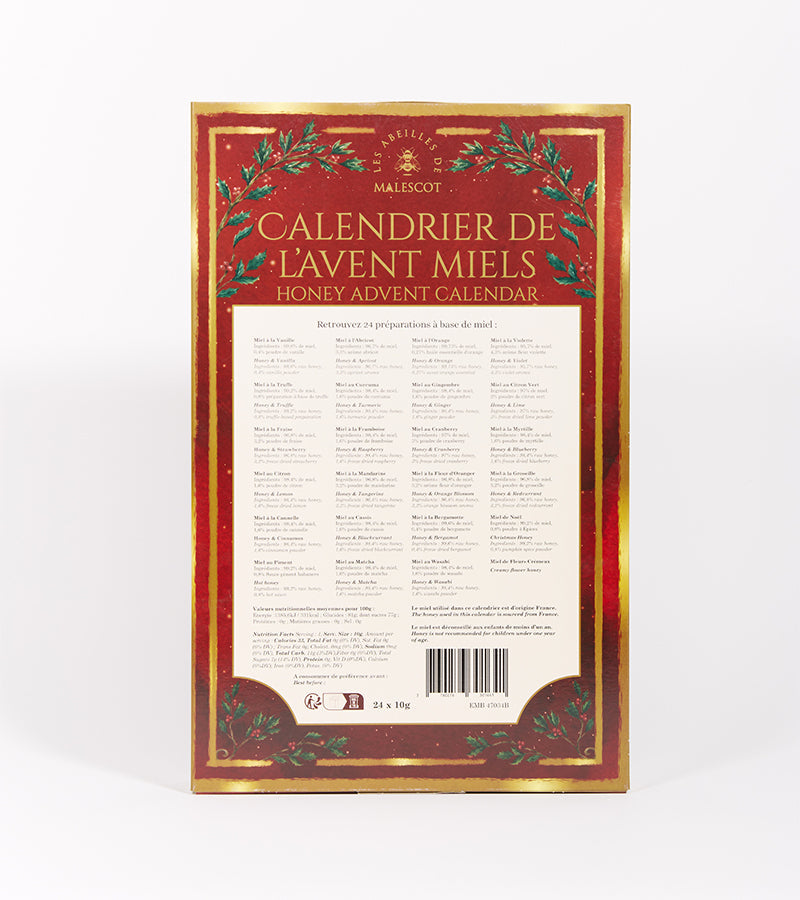 Calendrier de l’Avent 24 Miels