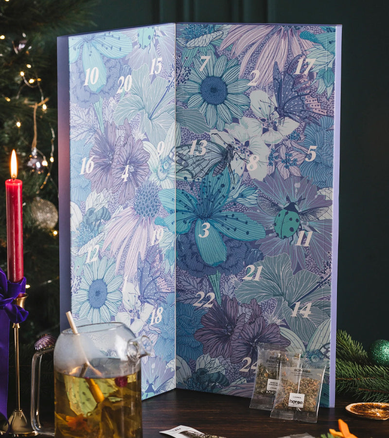 Calendrier de l'Avent Tisanes & Bouquets à infuser