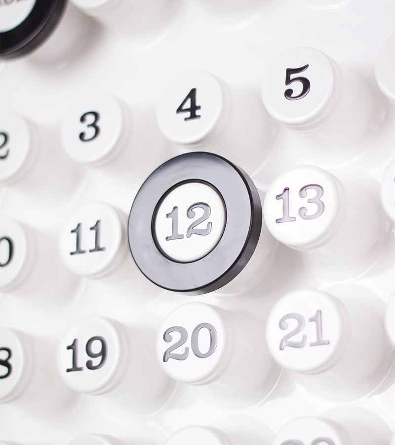 Calendrier perpétuel blanc - Ring a Date