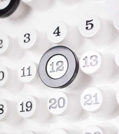 Calendrier perpétuel blanc - Ring a Date