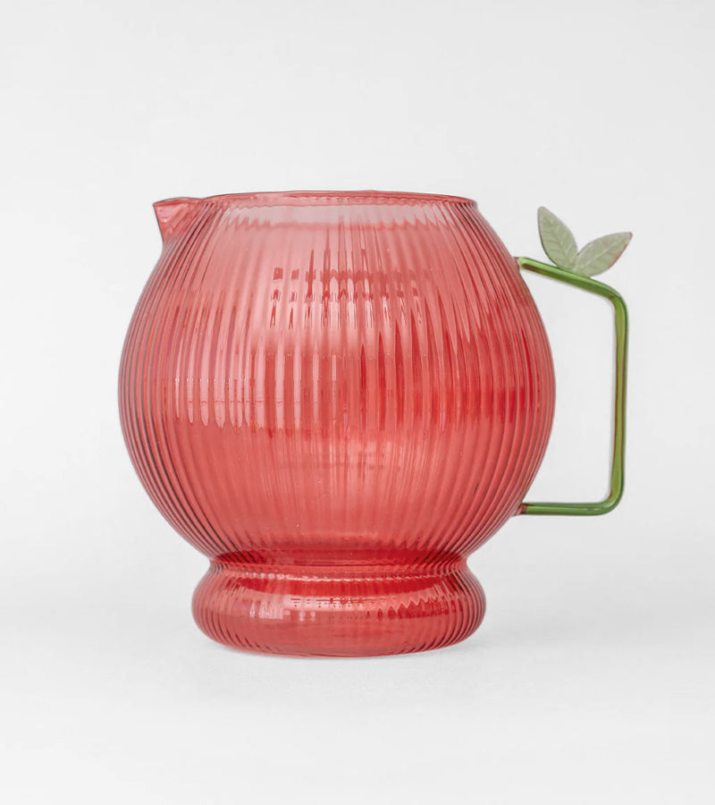Carafe en verre Pomme