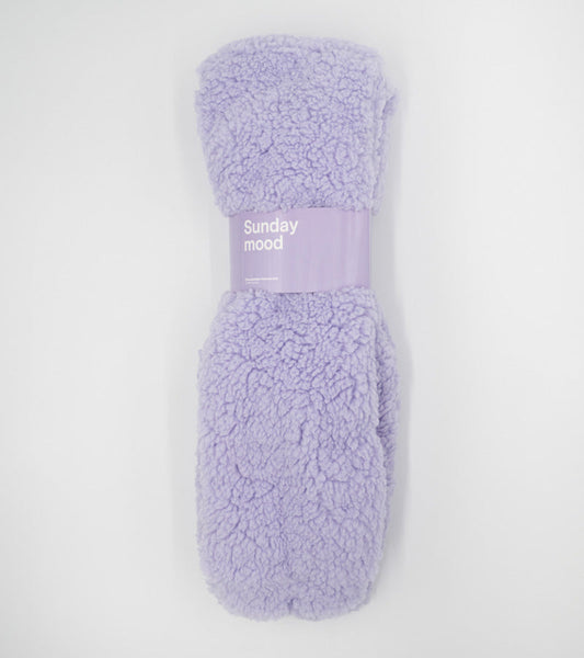Chaussettes cocooning en moumoute Gris  L'expressionist