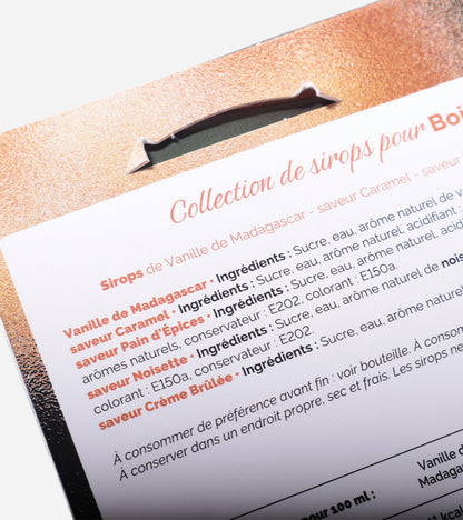 Coffret de mini sirops MONIN