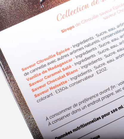 Coffret de mini sirops MONIN