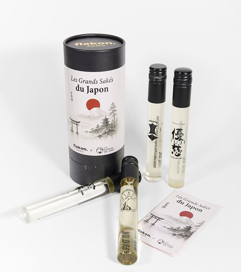 Coffret Dégustation 4 Grands Sakés du Japon