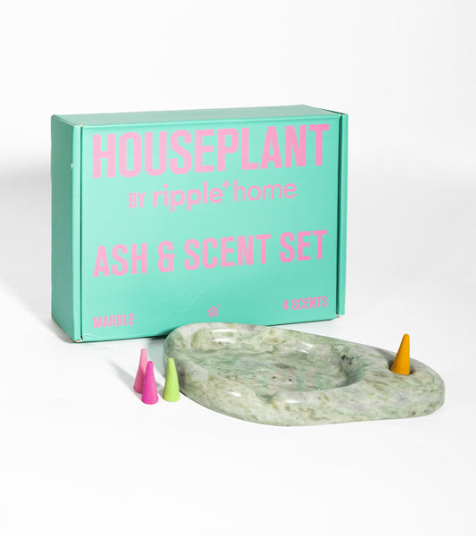Coffret Encens & Porte-Encens en Marbre