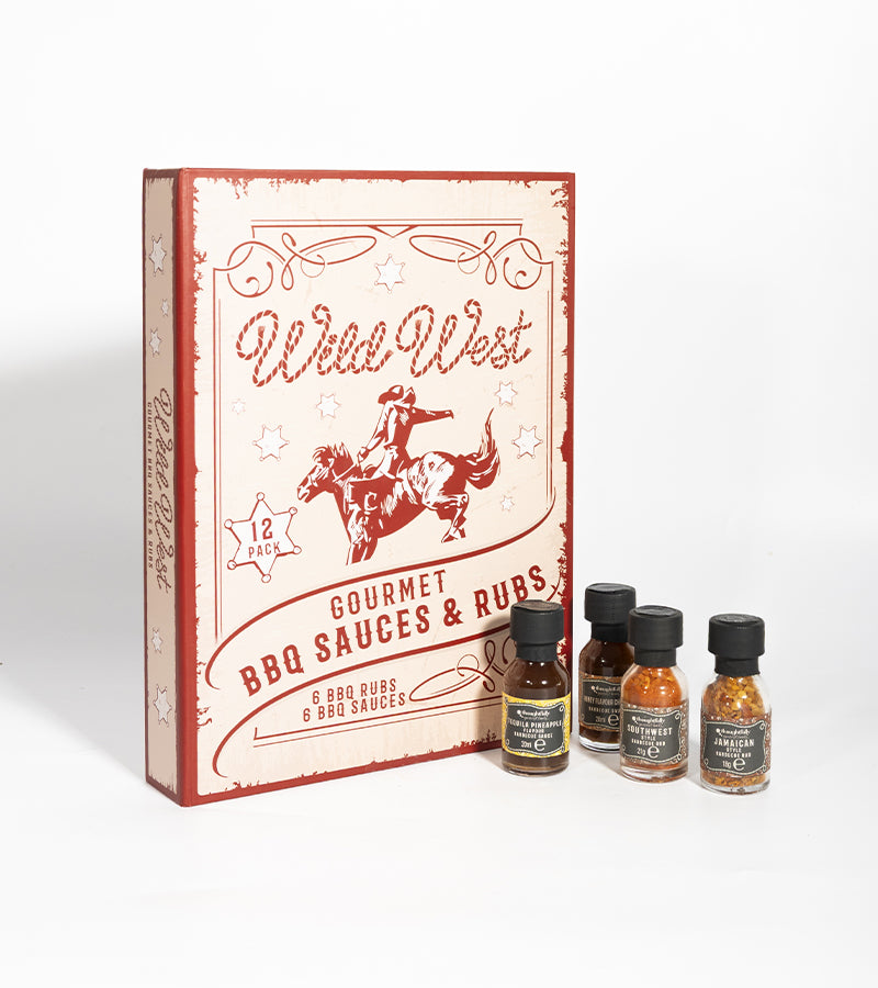 Coffret Sauces & Épices BBQ – 12 Saveurs