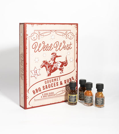 Coffret Sauces & Épices BBQ – 12 Saveurs
