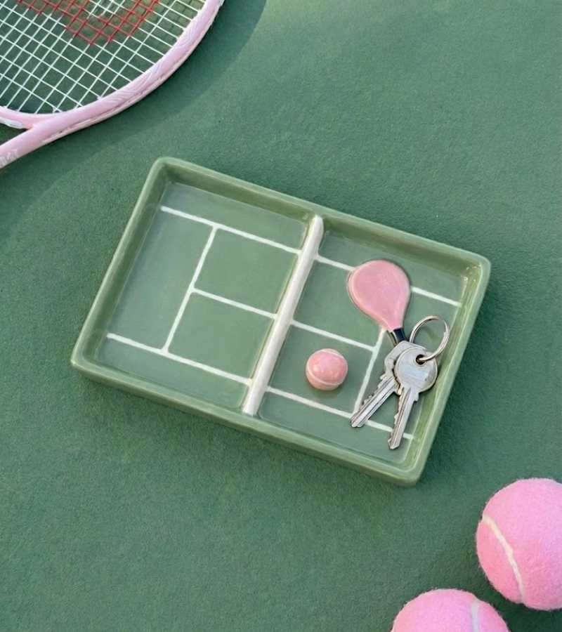 Tasse et soucoupe tennis