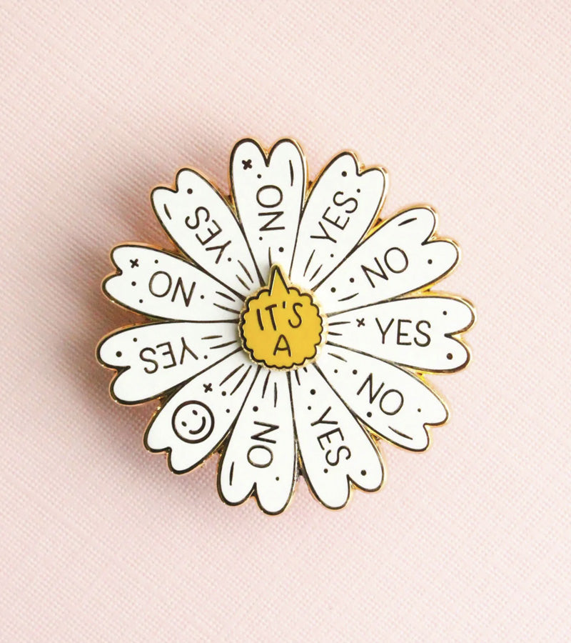 Broche Daisy pour décisions rapides  Occasionalish