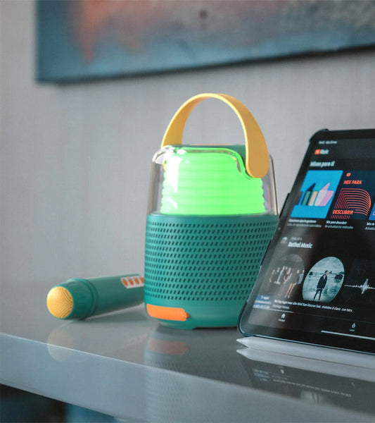 Enceinte avec micro karaoké