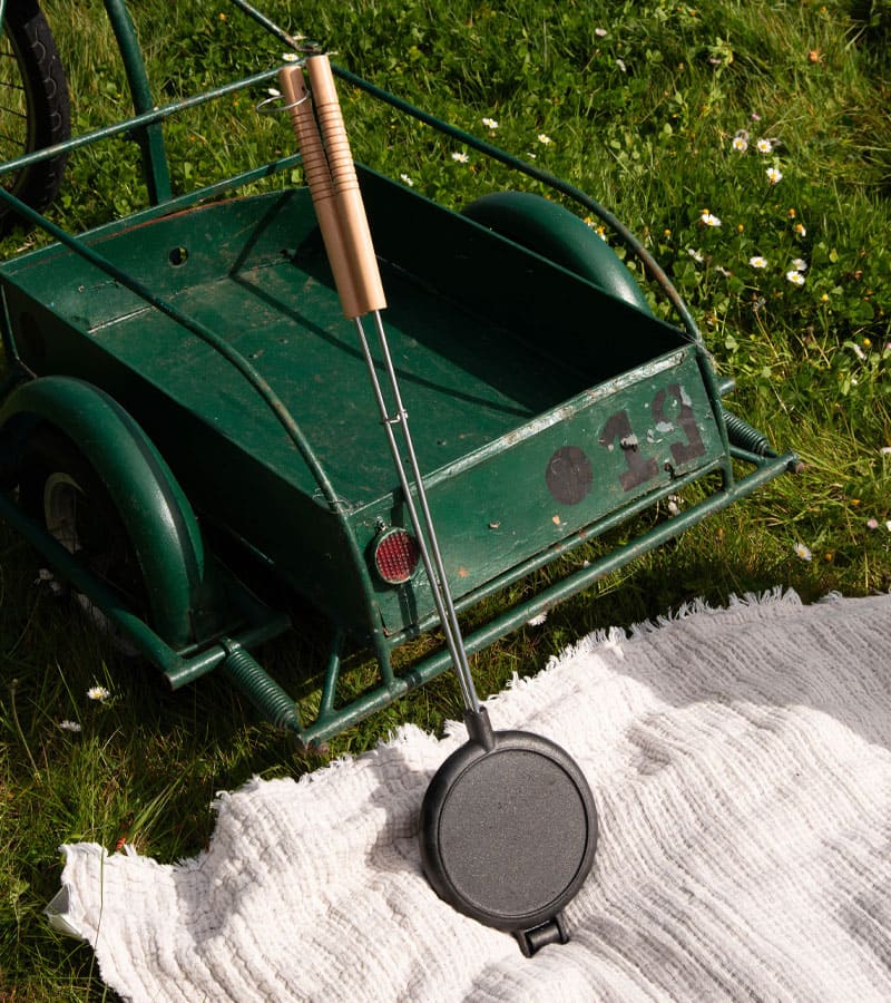 Gaufrier pour barbecue