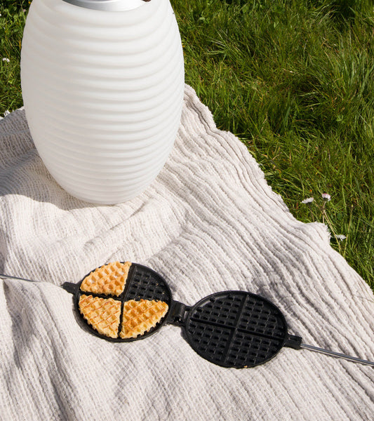 Gaufrier pour barbecue