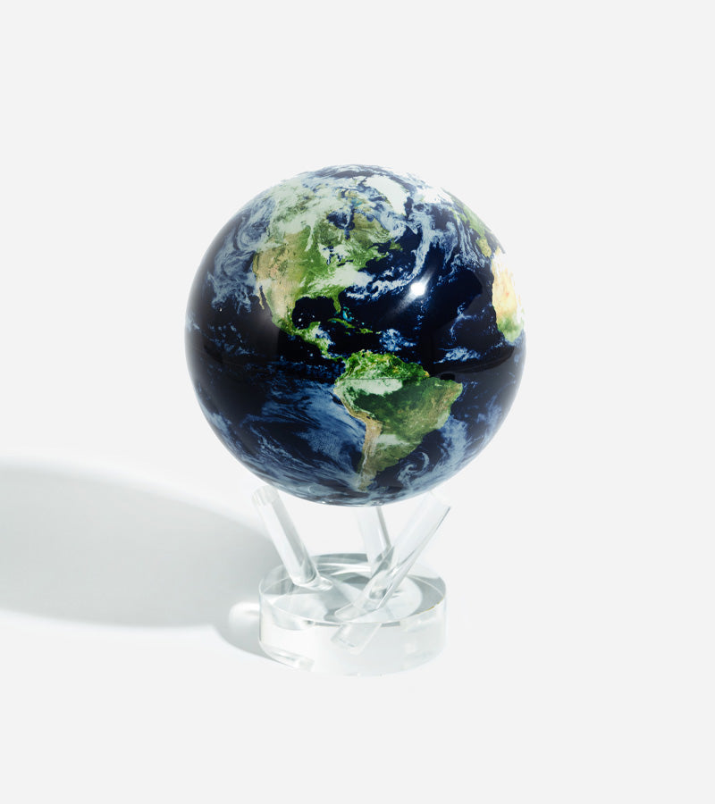 Globe Terrestre avec Nuages - Mova 