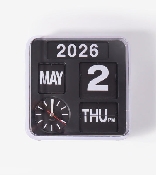 Horloge calendrier Flip - Karlsson