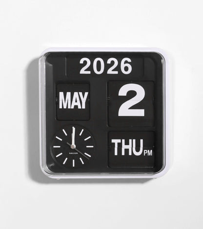 Horloge calendrier Flip - Karlsson