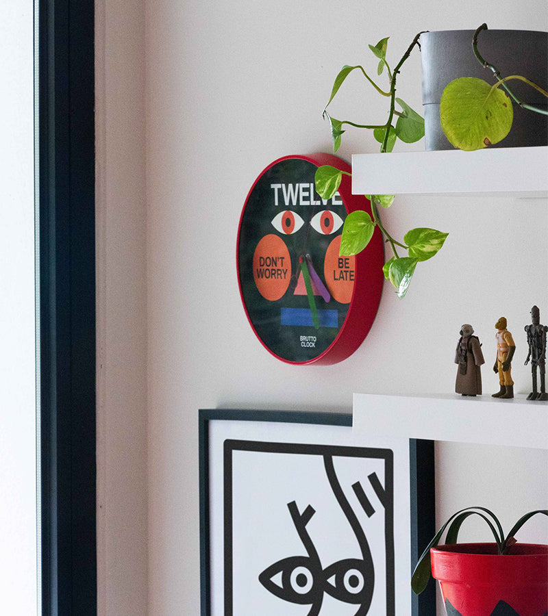 Horloge murale design - Brutto Studio