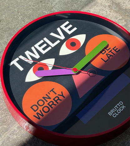 Horloge murale design - Brutto Studio