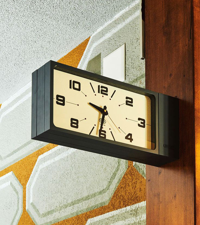 Horloge murale double face DULTON