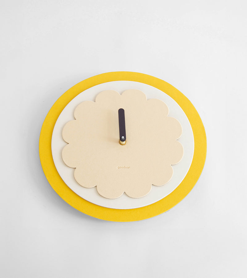 Horloge murale pizza à construire