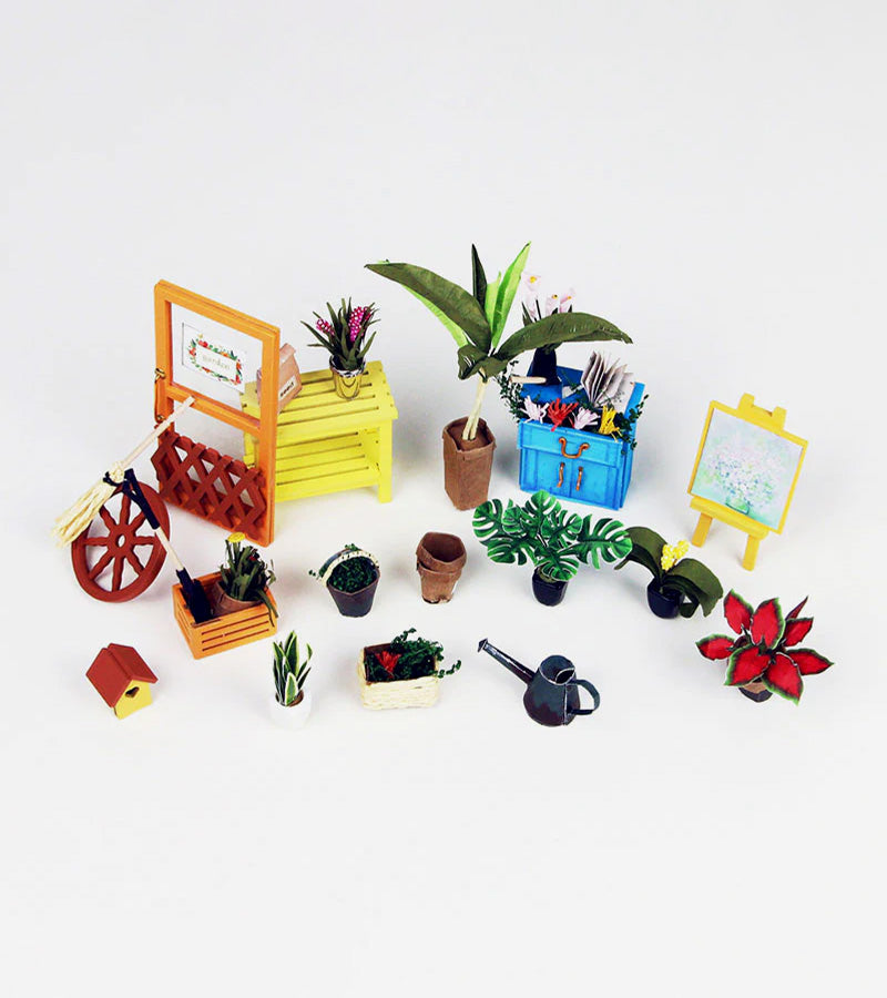 Kit DIY maison miniature - Cathy's flower house  Robotime