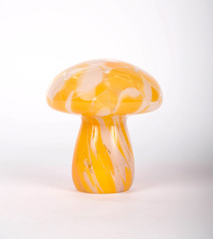 Lampe champignon chips en verre, sans fil