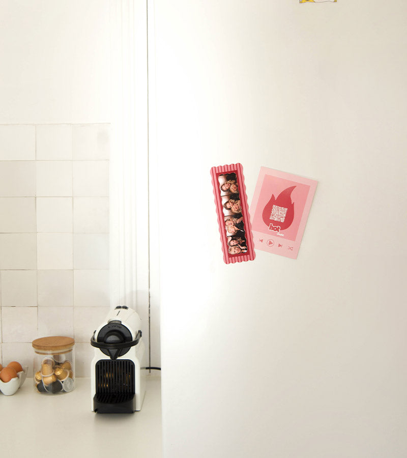Cadre photomaton magnétique
