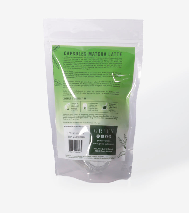 Matcha en capsules