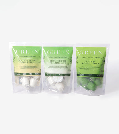 Matcha en capsules