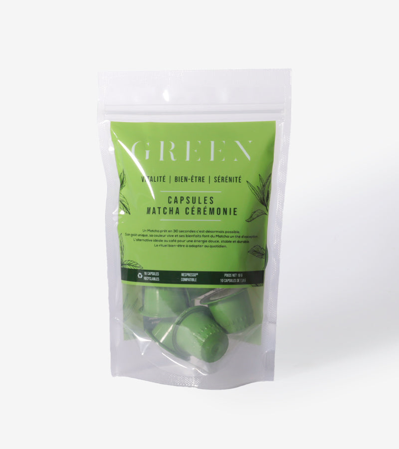 Matcha en capsules