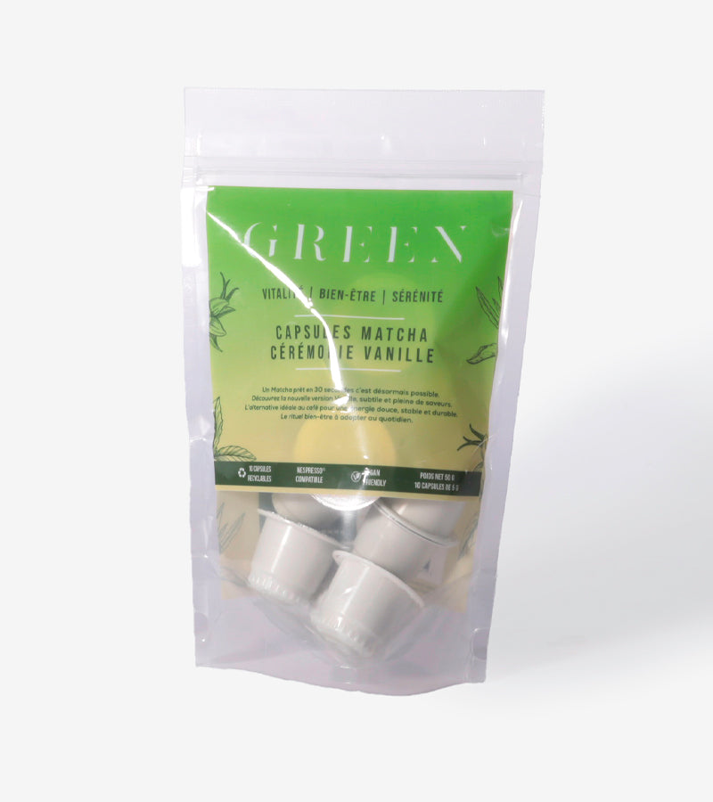 Matcha en capsules