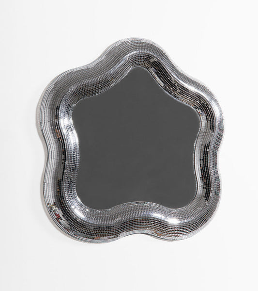 Miroir fleur disco