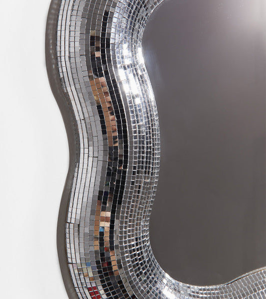 Miroir fleur disco