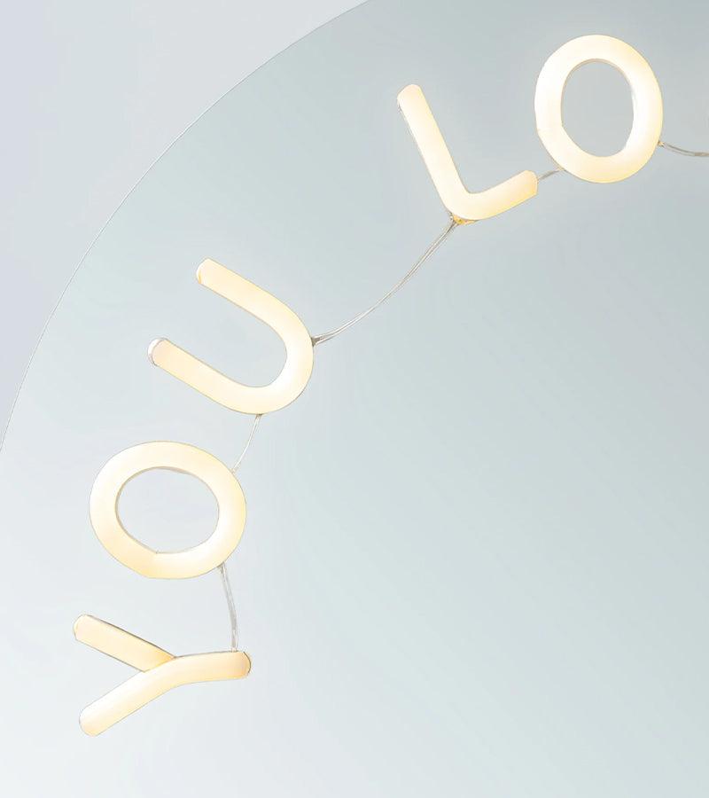 Miroir LED - You look good