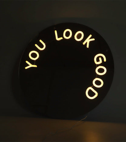 Miroir LED - You look good