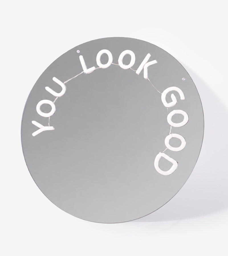 Miroir LED - You look good