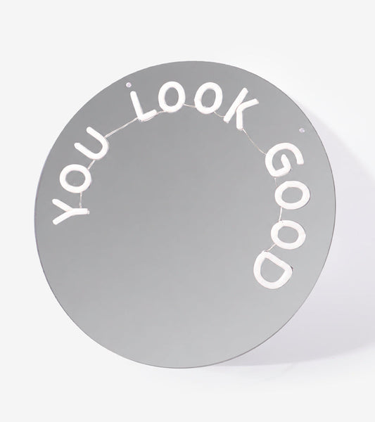Miroir LED - You look good