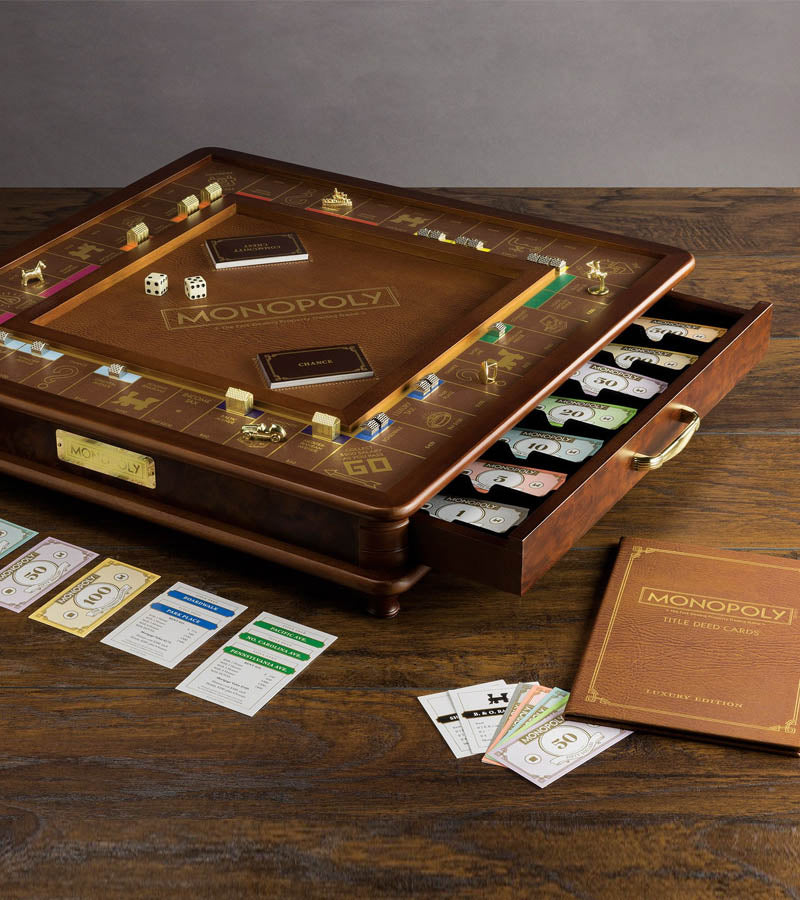 Monopoly De luxe en bois 