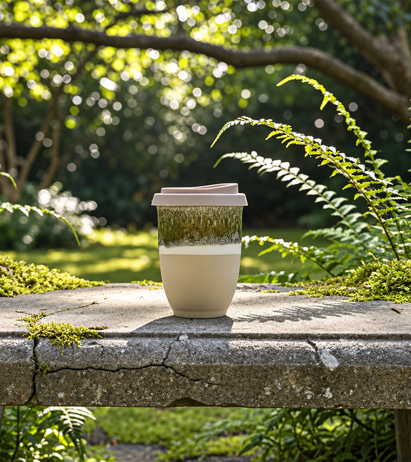 Mug Café Réutilisable en Céramique