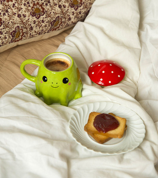Mug grenouille avec son chapeau