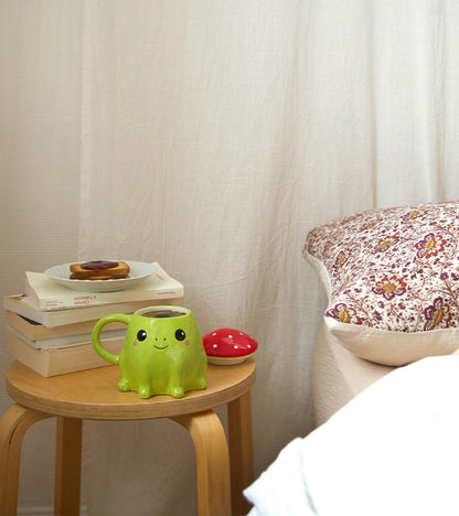 Mug grenouille avec son chapeau