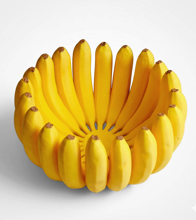Panier à fruits bananes réalistes